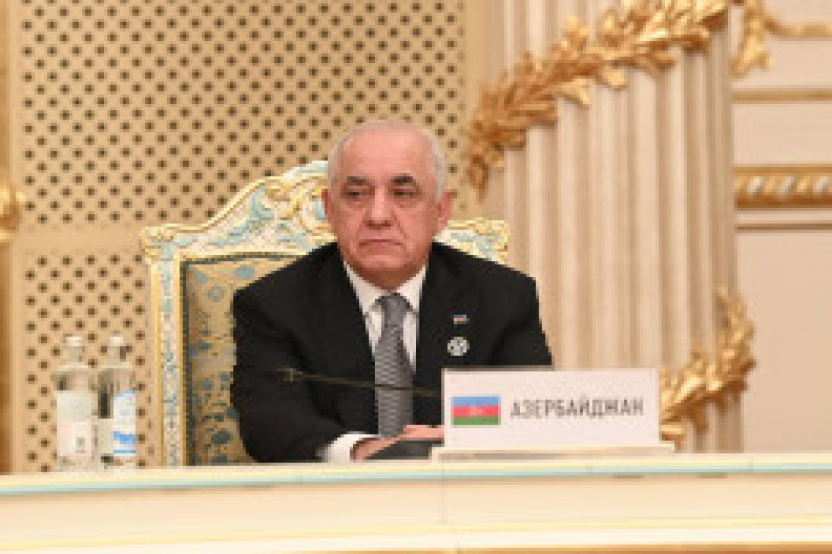 Le Premier ministre azerbaïdjanais participe à la réunion des membres du Conseil des chefs de gouvernement de la CEI avec le Président du Tadjikistan