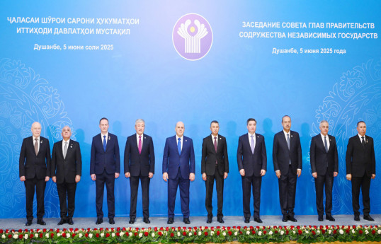 Le Premier ministre azerbaïdjanais participe à la réunion du Conseil des chefs de gouvernement de la CEI à Douchanbé