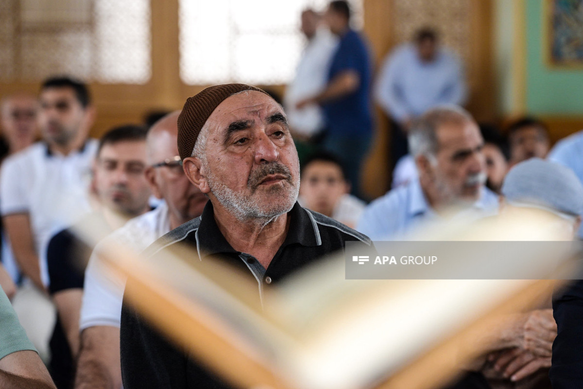 La prière de l’Aïd el-Adha accomplie aux mosquées de Bakou - Photo 