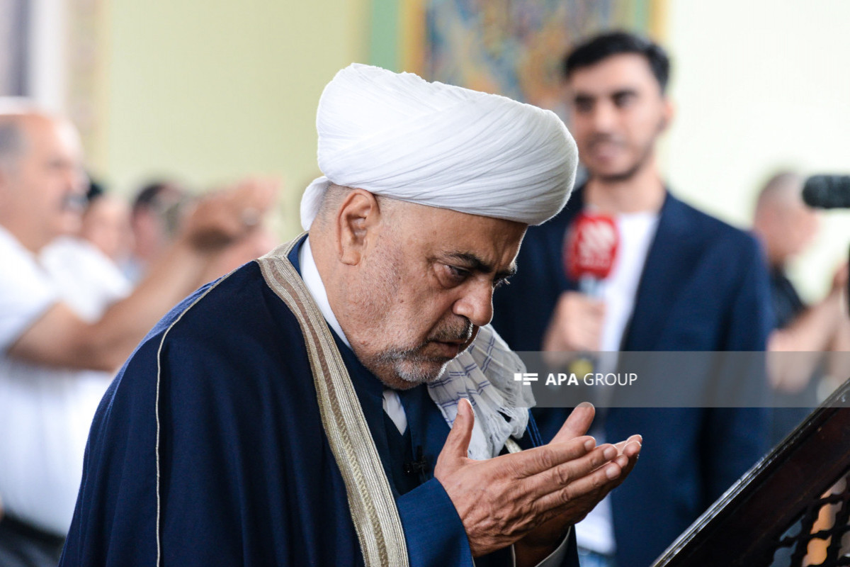 La prière de l’Aïd el-Adha accomplie aux mosquées de Bakou - Photo 