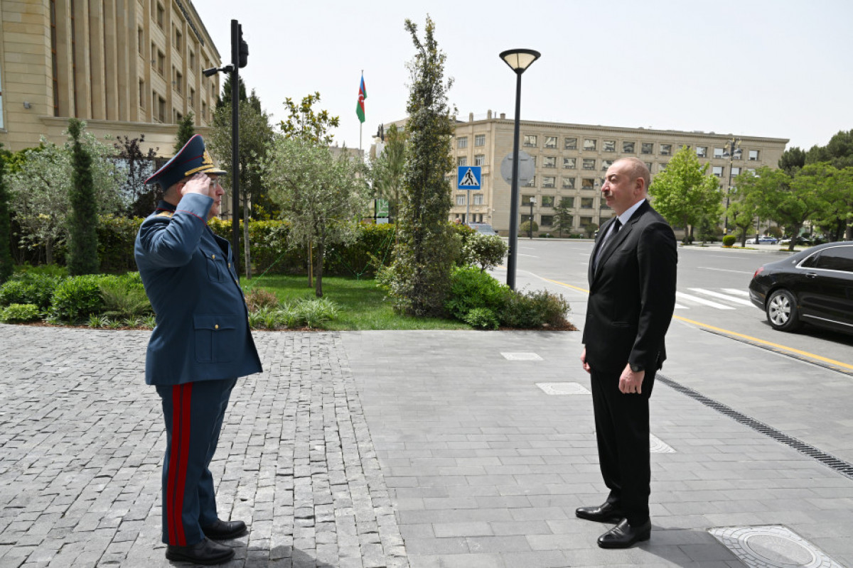 Le président azerbaïdjanais participe à l’inauguration du nouveau bâtiment administratif du Comité national des douanes