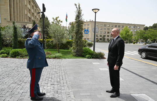 Le président azerbaïdjanais participe à l’inauguration du nouveau bâtiment administratif du Comité national des douanes