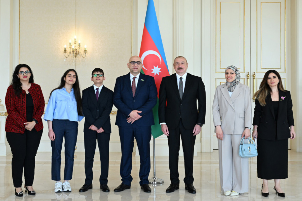 Le président azerbaïdjanais reçoit le nouvel ambassadeur de Palestine en Azerbaïdjan