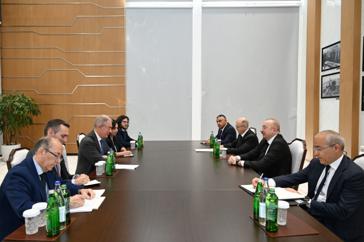 Minguétchévir : Le président azerbaïdjanais reçoit le ministre italien des entreprises et du « Made in Italy»