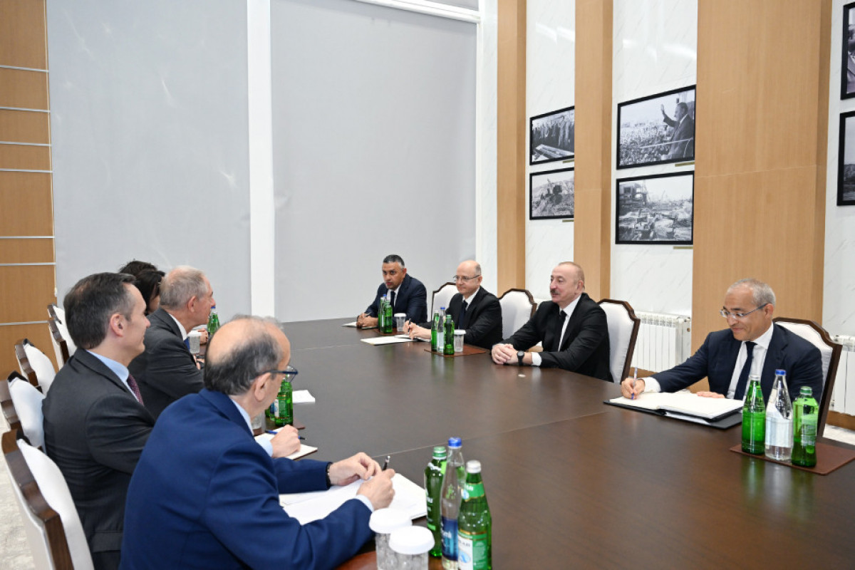 Minguétchévir : Le président azerbaïdjanais reçoit le ministre italien des entreprises et du « Made in Italy»