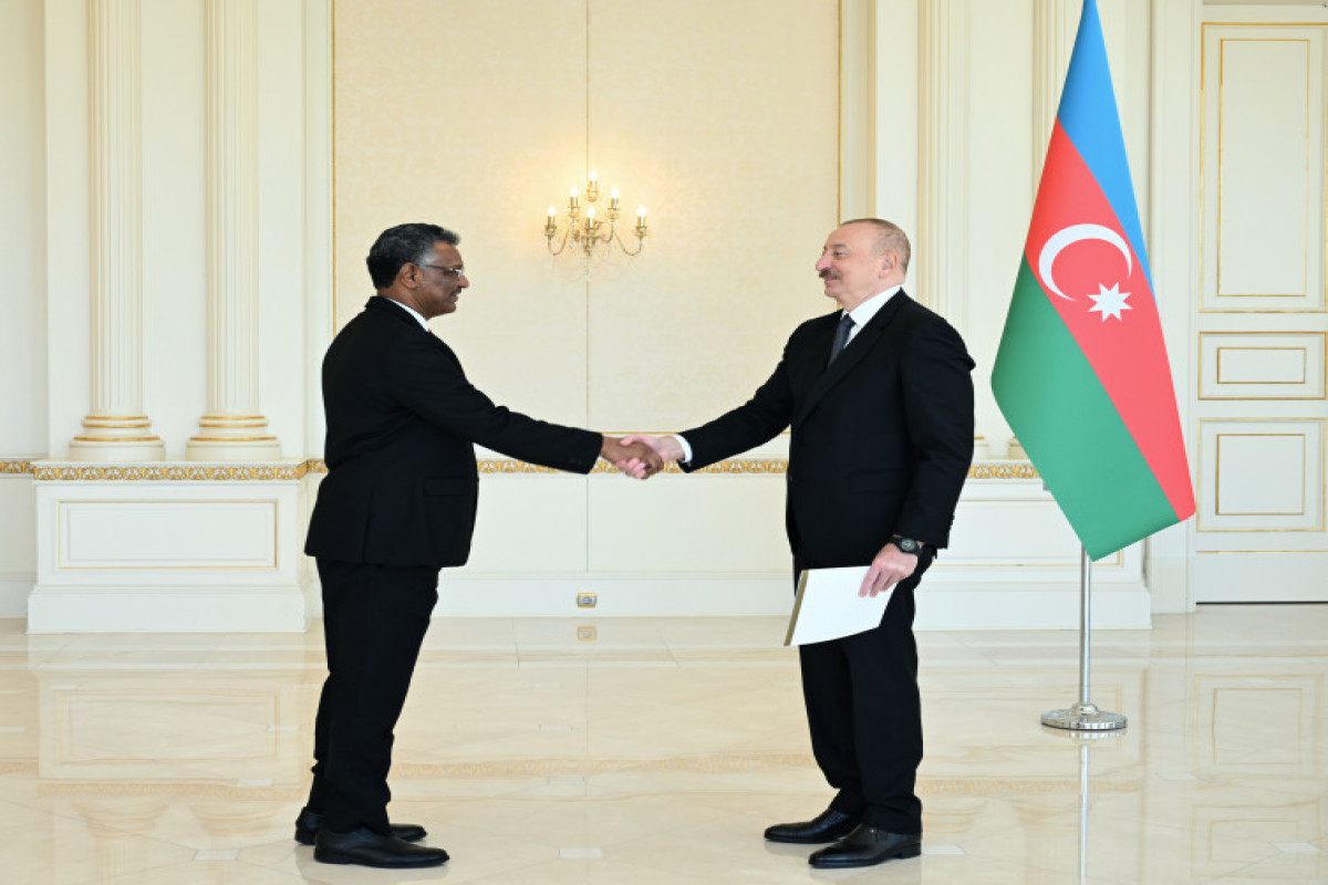 Le président azerbaïdjanais reçoit les lettres de créance du nouvel ambassadeur du Soudan à Bakou