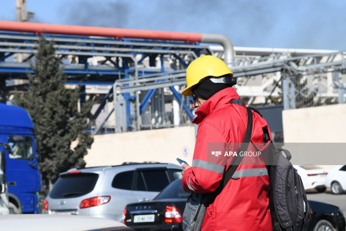 Bakou : Incendie éteint dans la raffinerie de pétrole - Photo - Vidéo 