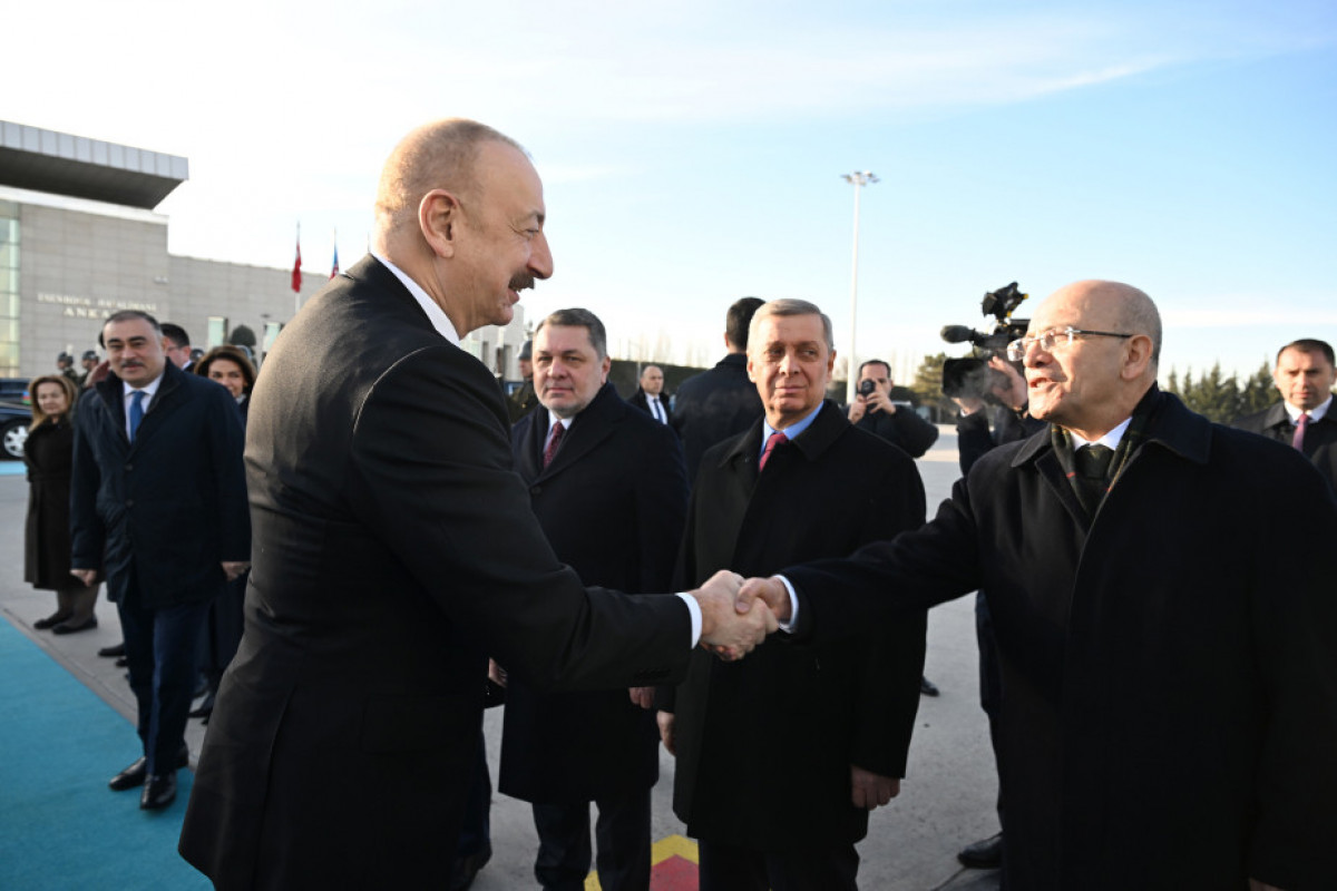 Le président Ilham Aliyev termine sa visite de travail en Türkiye
