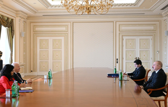 Le président azerbaïdjanais reçoit le Haut-Représentant de l’ONU pour l’Alliance des civilisations