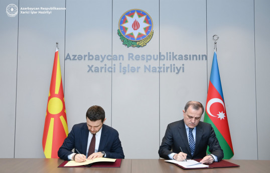 L'Azerbaïdjan et la Macédoine du Nord signent un accord sur l'exemption de visa pour les titulaires de passeports diplomatiques