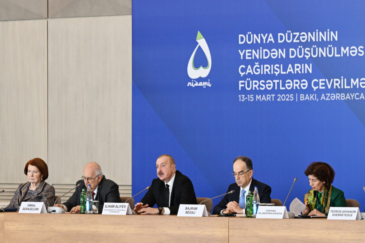 Le président Ilham Aliyev participe à la cérémonie d’ouverture du 12e Forum global de Bakou