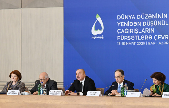 Forum global de Bakou : Ilham Aliyev parle des politiciens corrompus soutenant la diaspora arménienne