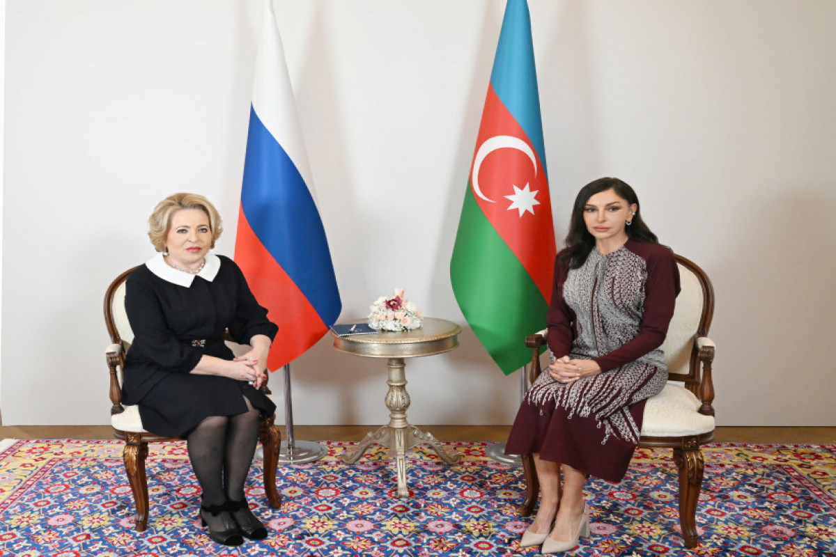 Mehriban Aliyeva rencontre la présidente du Conseil de la Fédération russe