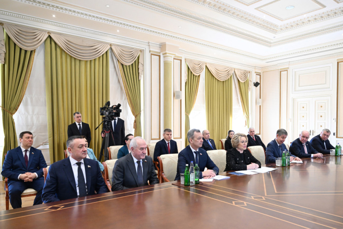 Ilham Aliyev reçoit la présidente du Conseil de la Fédération de l’Assemblée fédérale russe