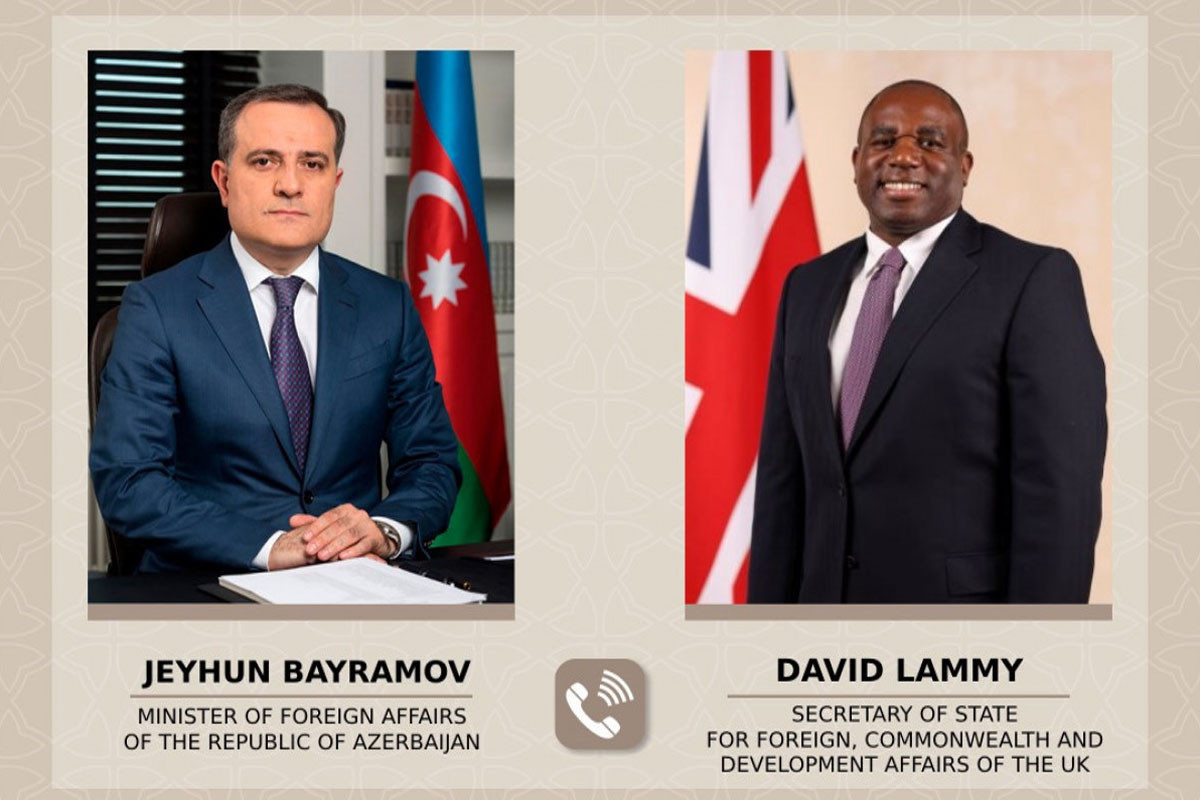 Les ministres des Affaires étrangères azerbaïdjanais et britannique discutent de l