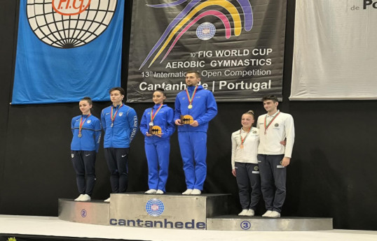 Coupe du monde de Cantanhede : Des gymnastes azerbaïdjanais remportent la médaille d'or