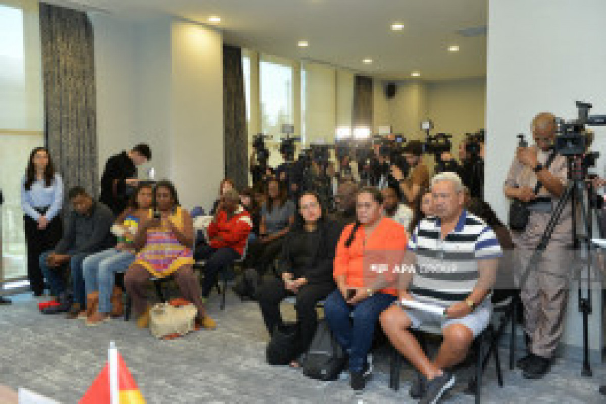 Bakou accueille une conférence de presse sur le colonialisme - Photo 