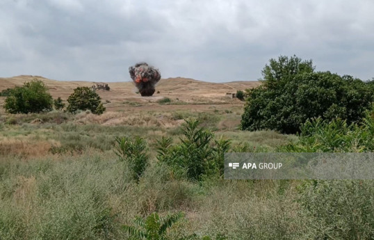 En avril, 381 mines et 3047 munitions non explosées découvertes dans les zones azerbaïdjanaise libérées