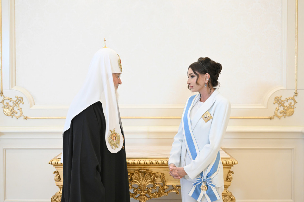 Ilham Aliyev rencontre le patriarche Cyrille de Moscou et de toute la Russie