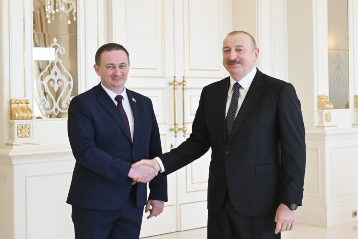 Le président Ilham Aliyev reçoit le Premier ministre biélorusse