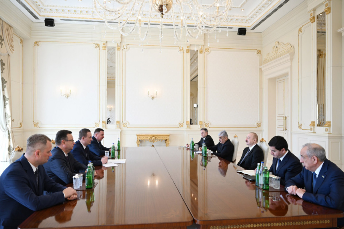 Le président Ilham Aliyev reçoit le Premier ministre biélorusse