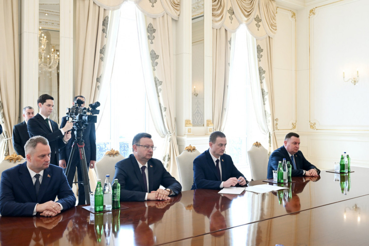 Le président Ilham Aliyev reçoit le Premier ministre biélorusse
