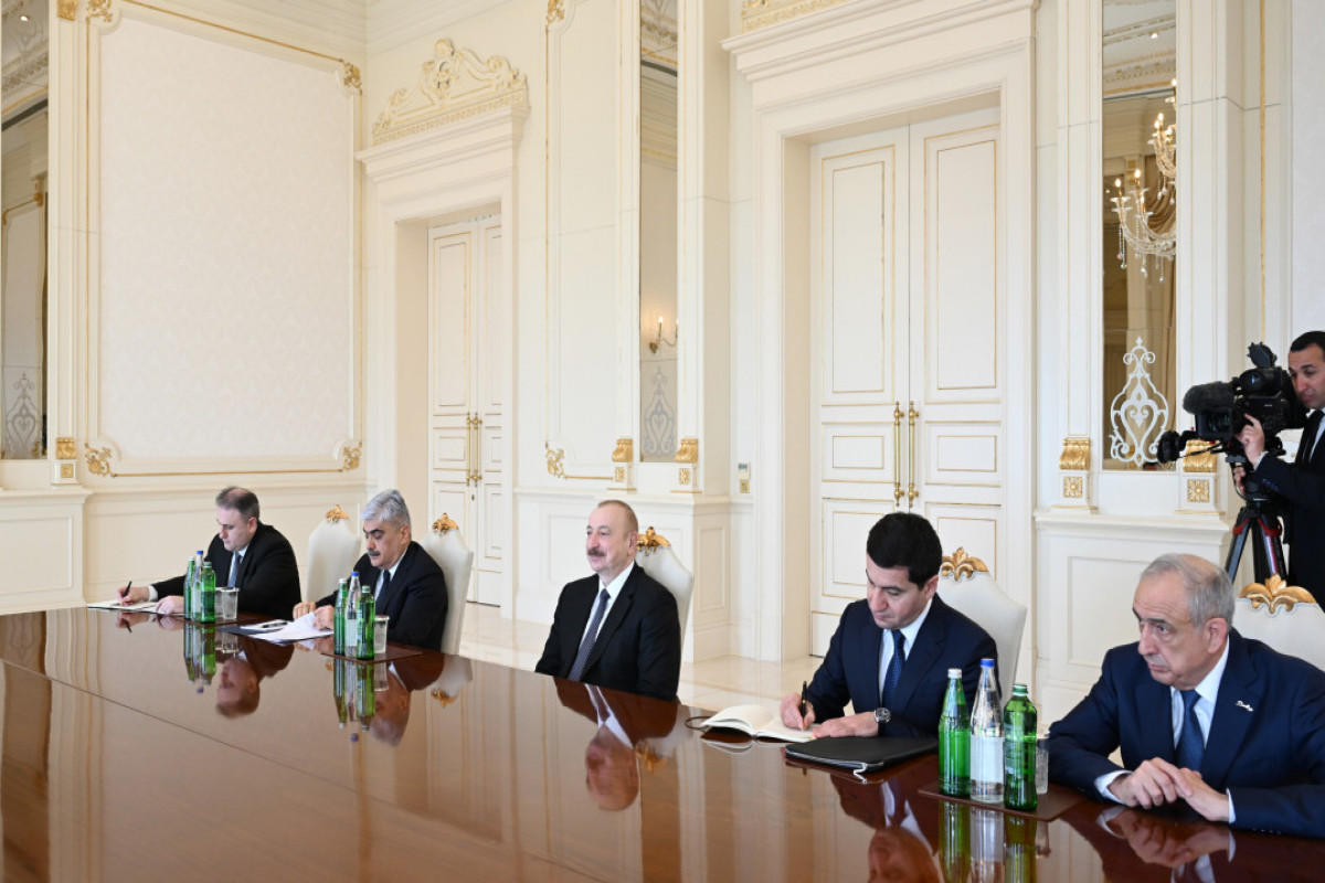 Le président Ilham Aliyev reçoit le Premier ministre biélorusse