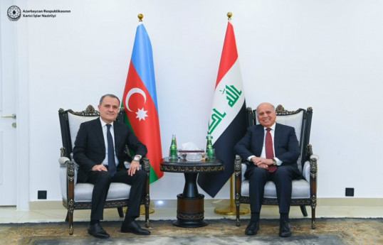 Djeyhoun Baïramov a informé son homologue irakien du processus de paix entre l'Azerbaïdjan et l'Arménie