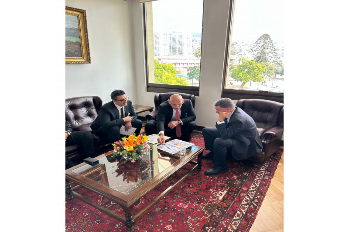 Le représentant du président azerbaïdjanais pour des missions spéciales a tenu plusieurs réunions dans le cadre de sa visite de travail au Chili