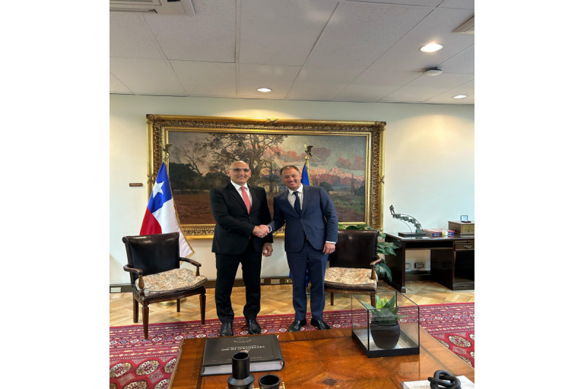 Le représentant du président azerbaïdjanais pour des missions spéciales a tenu plusieurs réunions dans le cadre de sa visite de travail au Chili