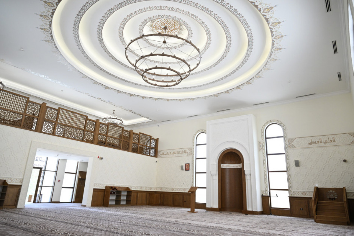 Le président Ilham Aliyev et son épouse participent à l’inauguration de la mosquée du village de Dachalty du district de Choucha