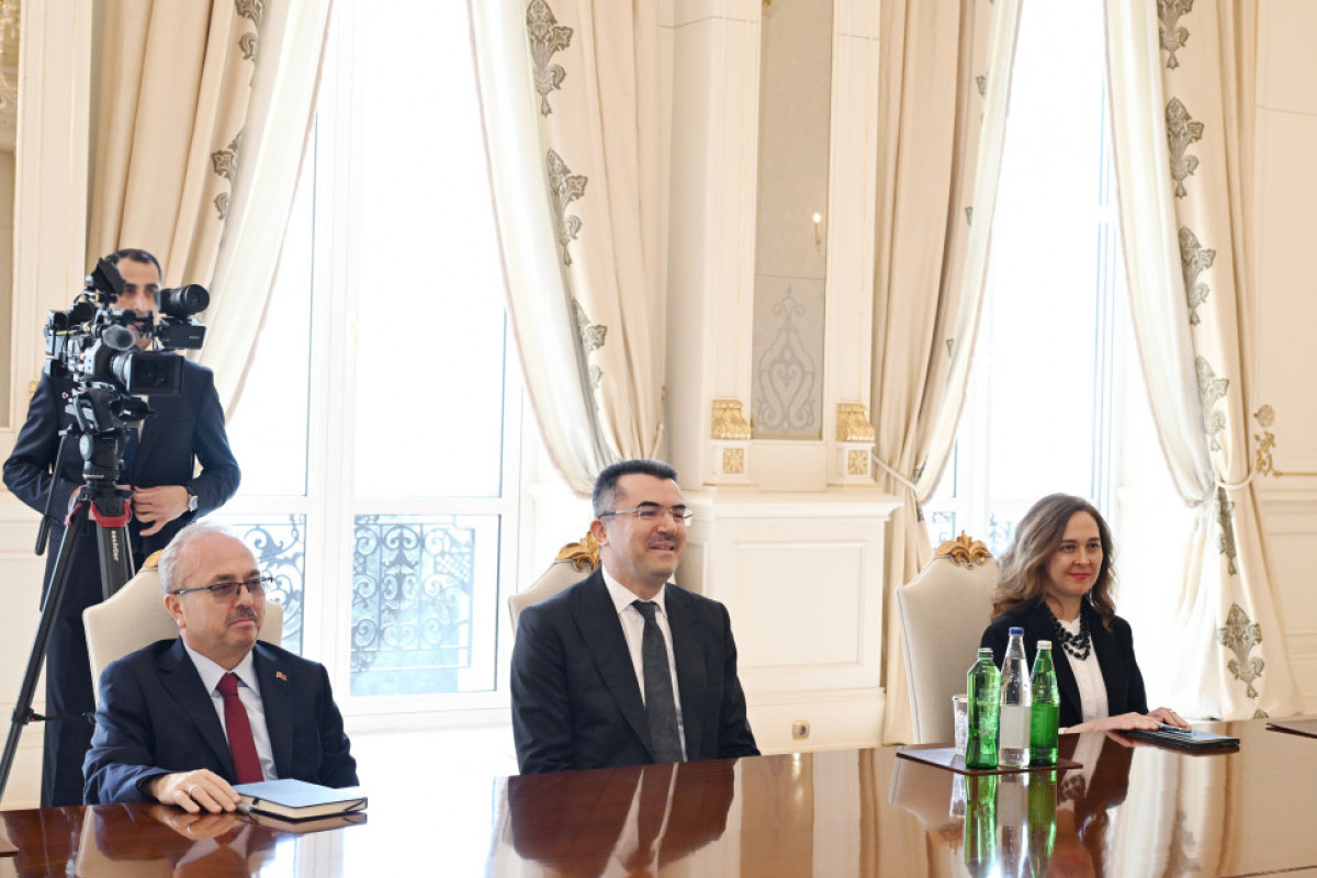 Le président azerbaïdjanais reçoit le secrétaire général du Conseil de sécurité nationale de Türkiye