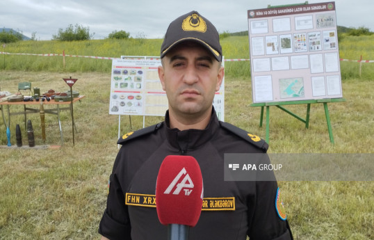 Azerbaïdjan : 37 000 hectares de terres déminés, 31 000 mines et munitions non explosés neutralisés à Aghdam