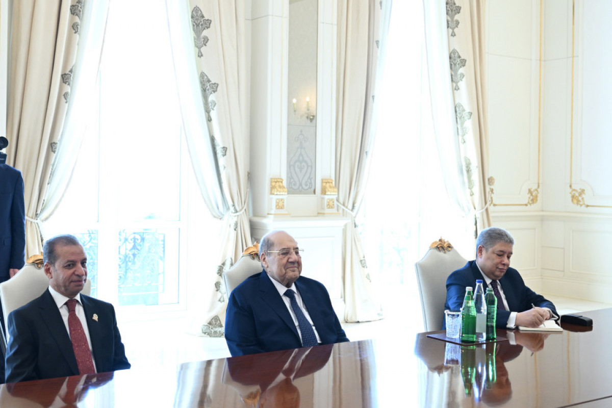 Le président azerbaïdjanais reçoit le président du Sénat égyptien