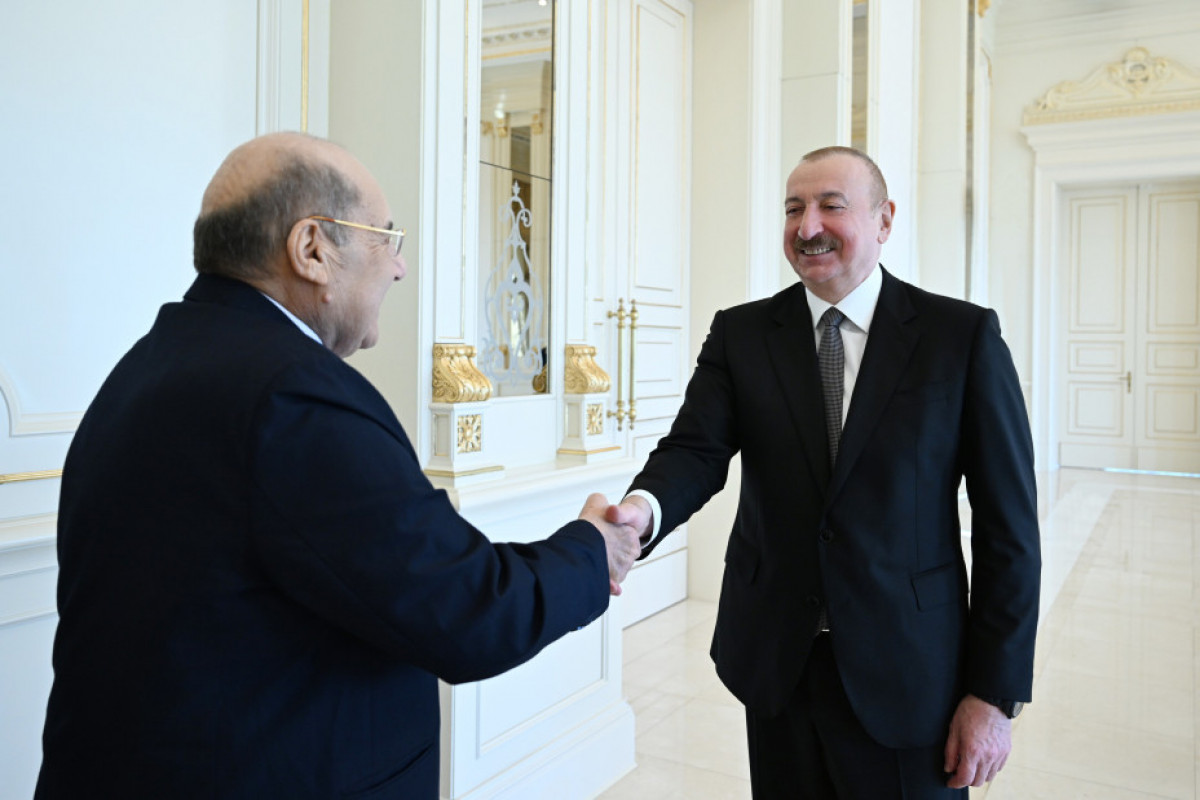Le président azerbaïdjanais reçoit le président du Sénat égyptien