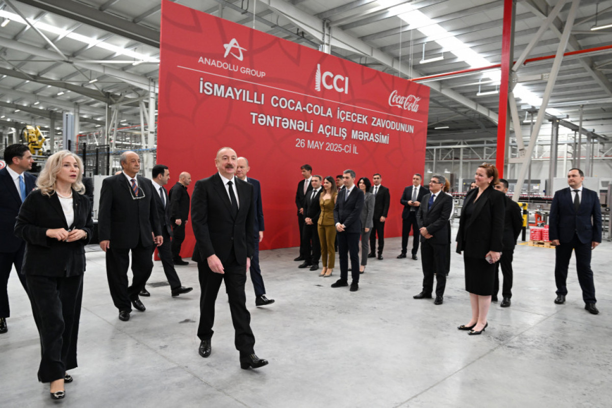 Une nouvelle installation de la SARL Azerbaijan Coca-Cola Bottlers inaugurée à Ismayilli