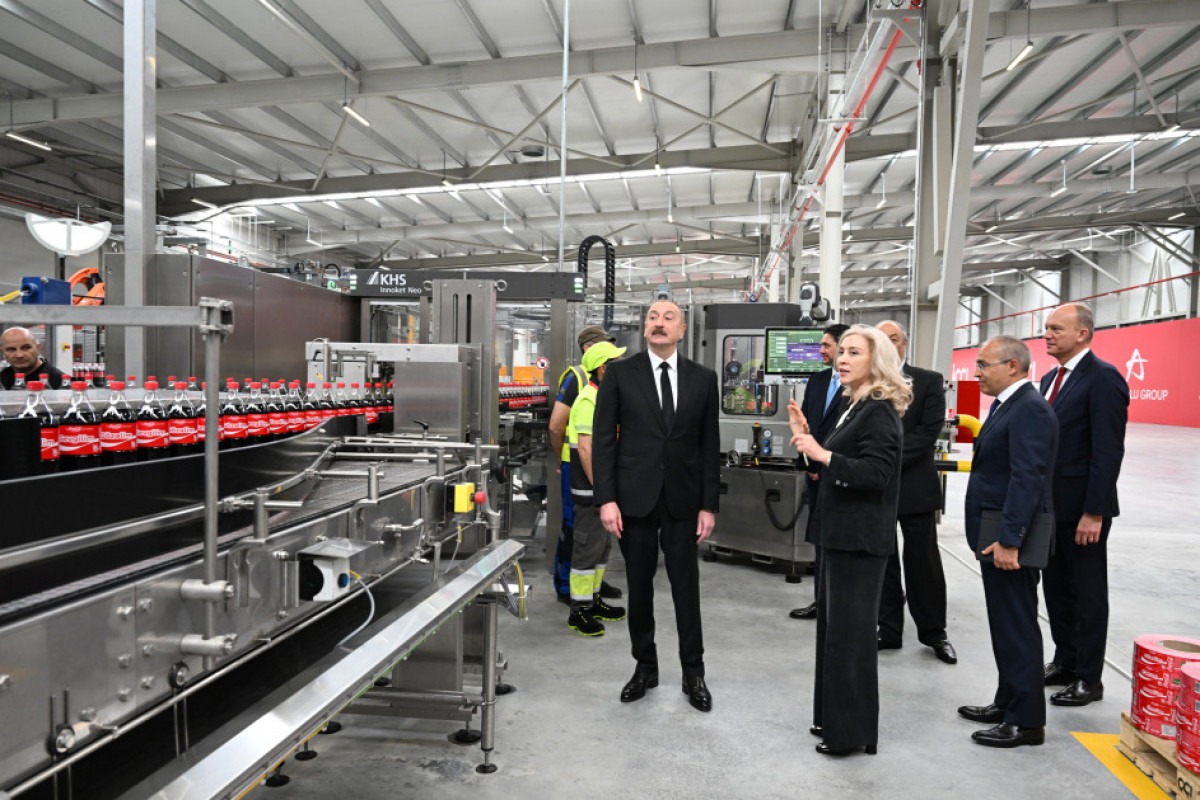 Une nouvelle installation de la SARL Azerbaijan Coca-Cola Bottlers inaugurée à Ismayilli