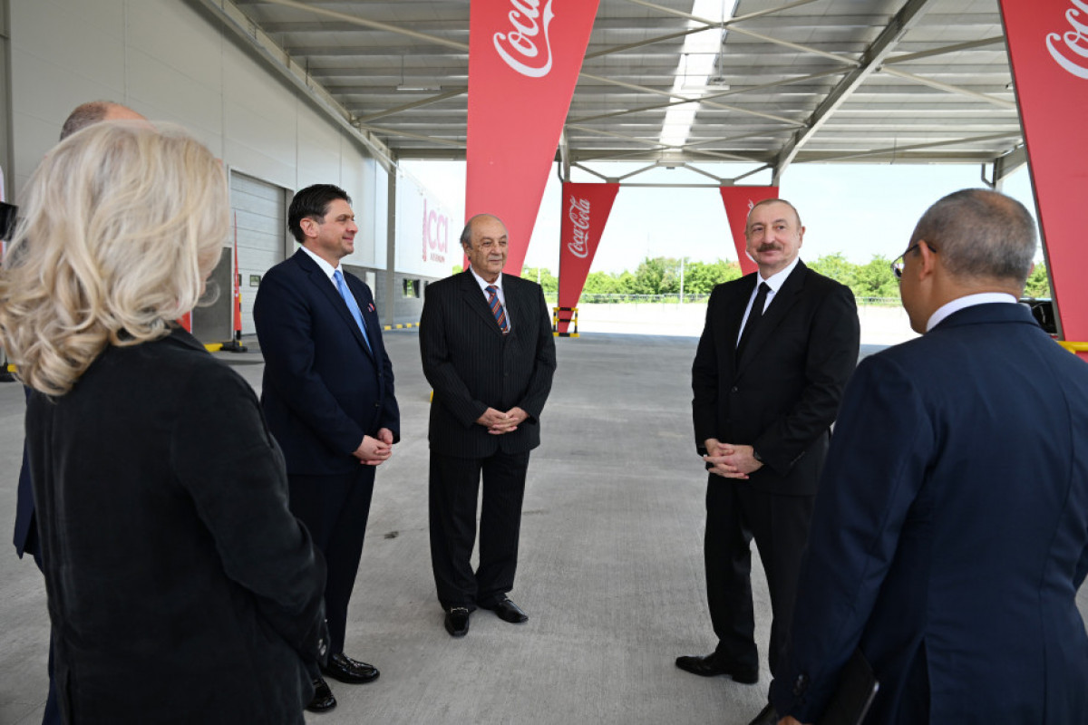 Une nouvelle installation de la SARL Azerbaijan Coca-Cola Bottlers inaugurée à Ismayilli