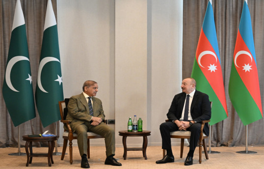 Une réunion en format restreint entre le président azerbaïdjanais et le Premier ministre pakistanais à Latchine