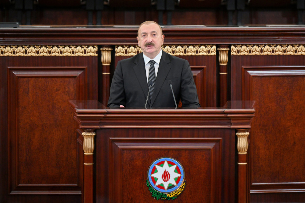 Président azerbaïdjanais Ilham Aliyev