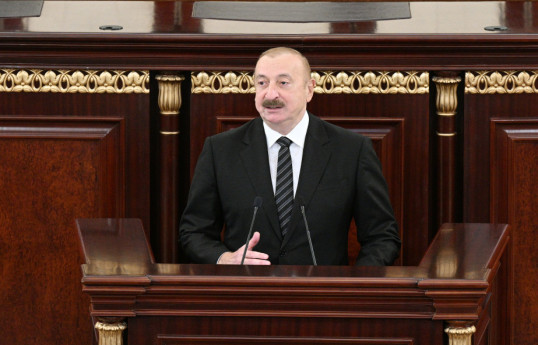 Président azerbaïdjanais Ilham Aliyev