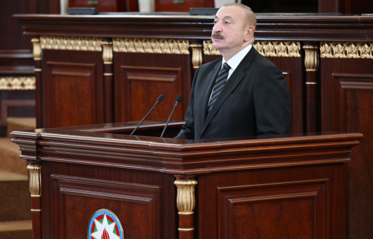 Président azerbaïdjanais Ilham Aliyev