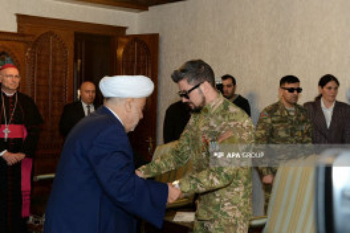 Le chef de la Direction des Musulmans du Caucase a évoqué la Victoire du 8 Novembre lors de sa rencontre avec le Pape de Rome - Photo 