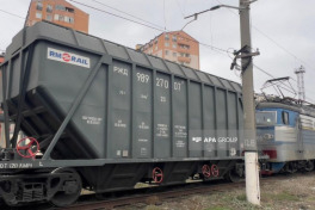 Transit d’un train chargé de blé vers l’Arménie à travers le territoire azerbaïdjanais - Photo - Vidéo 