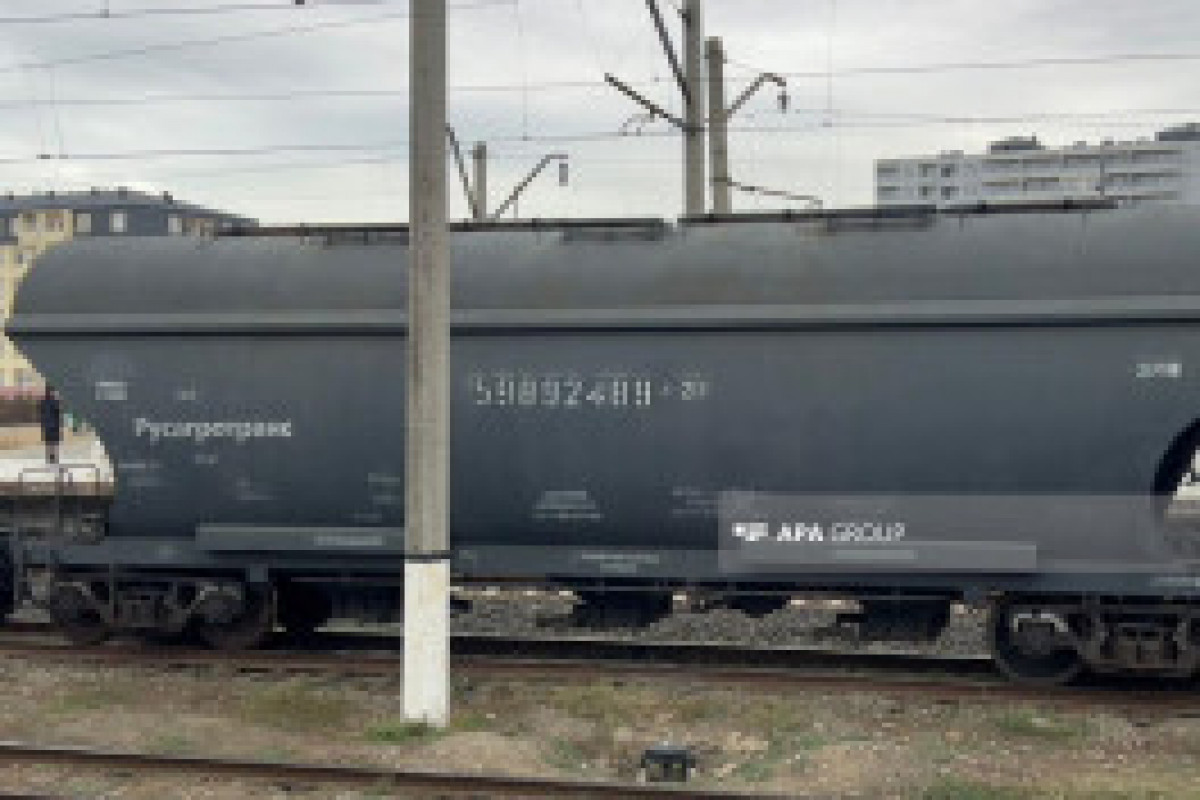 Transit d’un train chargé de blé vers l’Arménie à travers le territoire azerbaïdjanais - Photo - Vidéo 