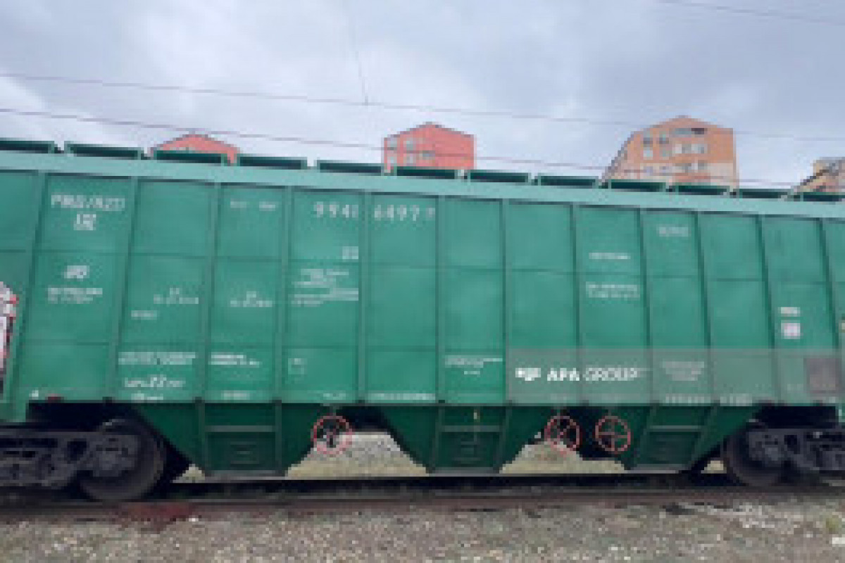 Transit d’un train chargé de blé vers l’Arménie à travers le territoire azerbaïdjanais - Photo - Vidéo 