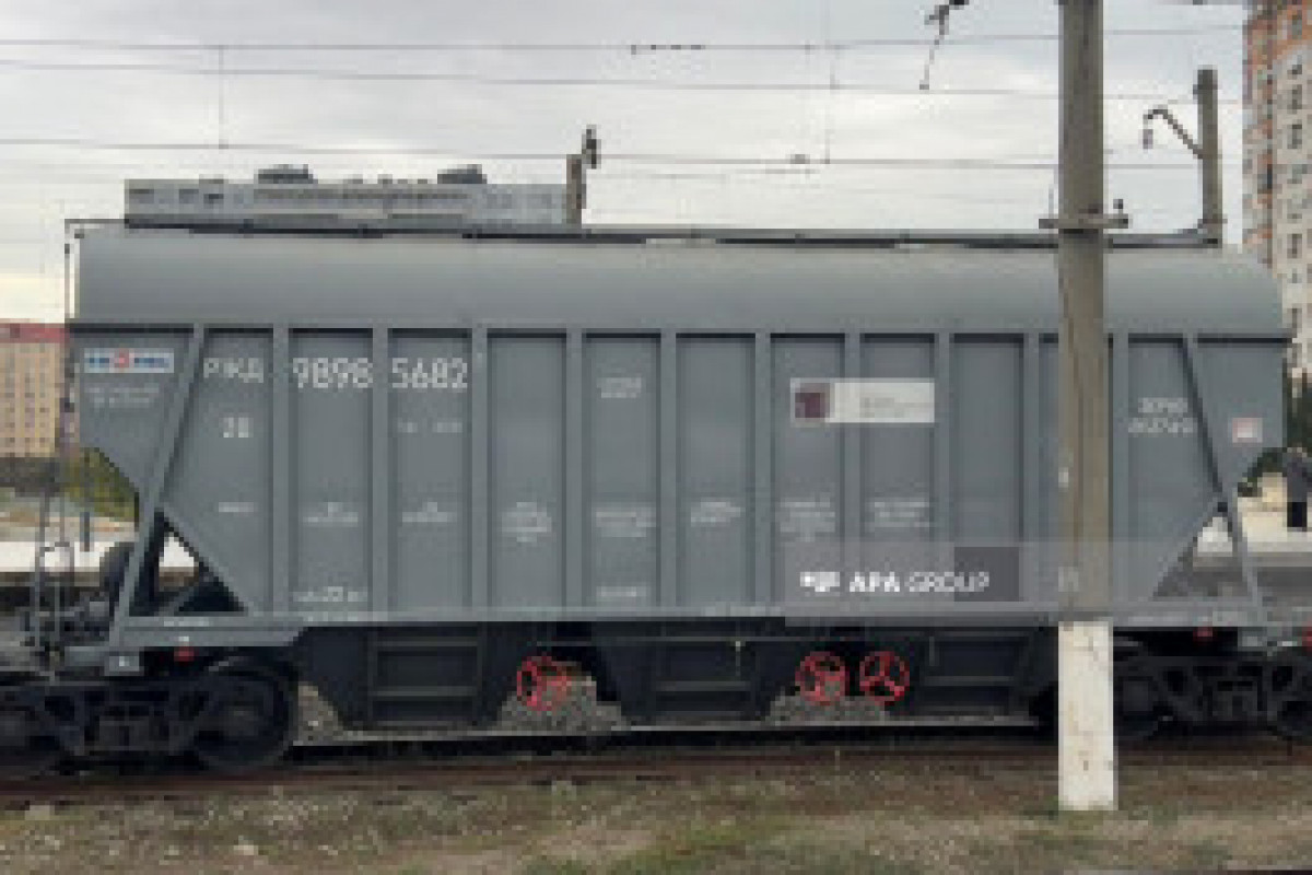 Transit d’un train chargé de blé vers l’Arménie à travers le territoire azerbaïdjanais - Photo - Vidéo 
