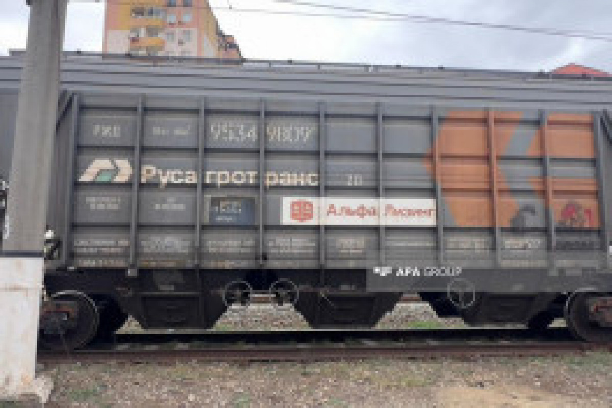 Transit d’un train chargé de blé vers l’Arménie à travers le territoire azerbaïdjanais - Photo - Vidéo 