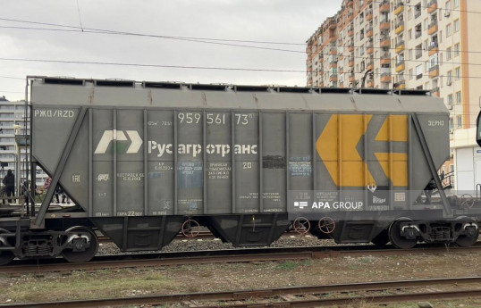 Transit d’un train chargé de blé vers l’Arménie à travers le territoire azerbaïdjanais - Photo - Vidéo 
