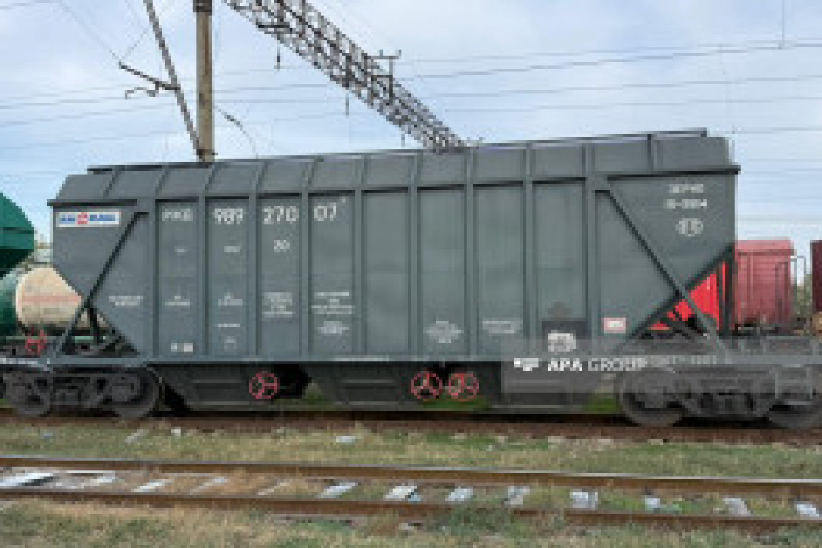 Un train chargé de céréales russes à destination de l’Arménie part d’Azerbaïdjan vers la Géorgie - Photo - Vidéo 
